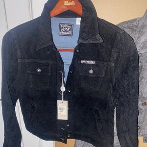 Ladies Parasuco Vintage Elephant Skin Jacket Sz L